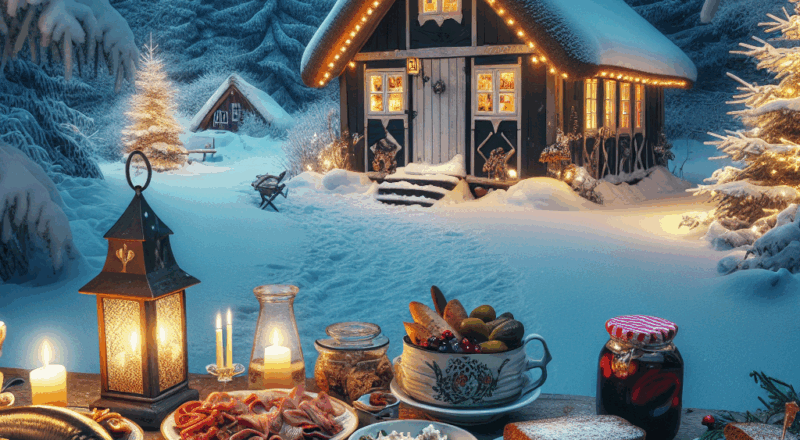 Magisk vinterophold: Oplev orøs hyggelige overnatning og traditionelle julefrokost